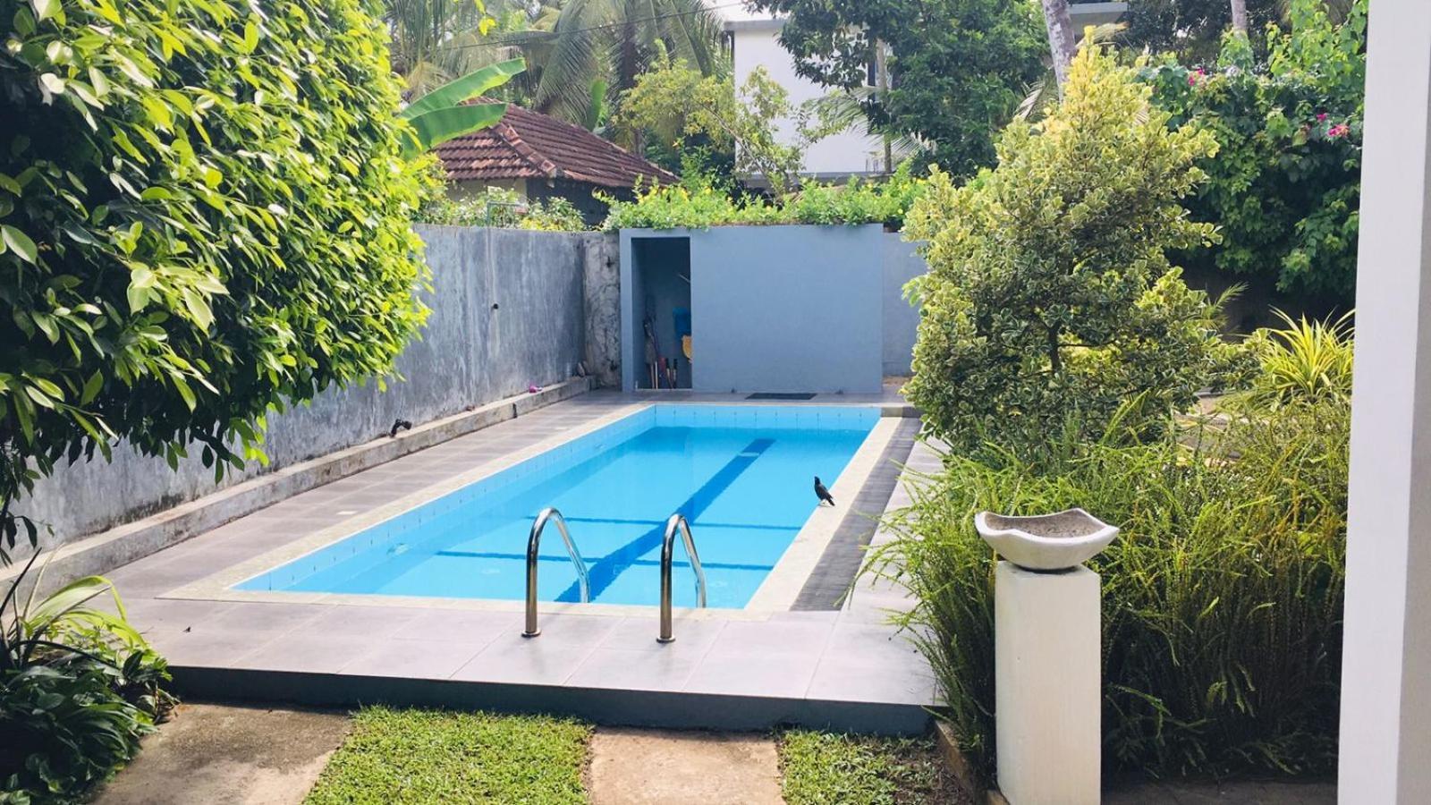 Om Villa Hikkaduwa Buitenkant foto