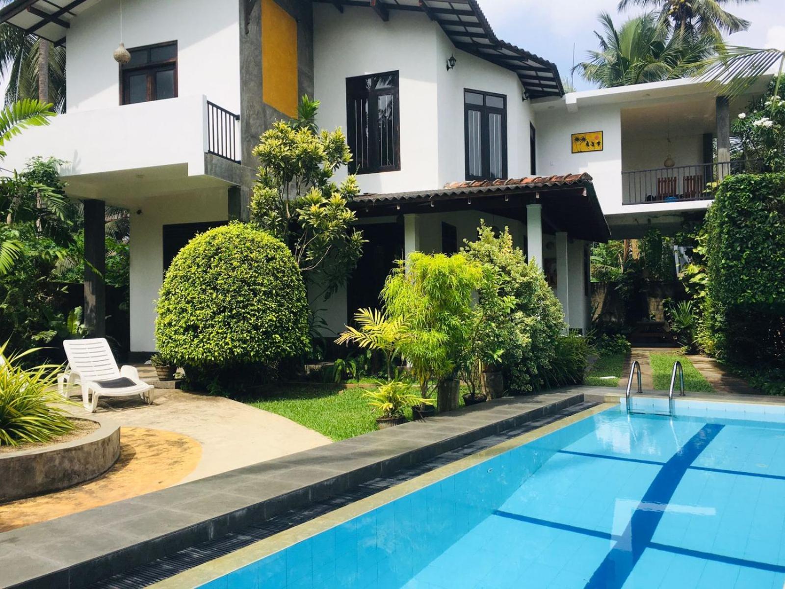 Om Villa Hikkaduwa Buitenkant foto